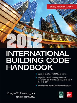 cover image of 2012 International Building Code Handbook